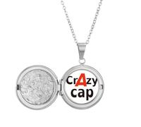 no/no Breve Best Cool Cap Headgear Hat Locket Collar Hold Picture Jewelry Regalo de cumpleaños
