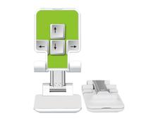 no/no Cap Direction Guide - Teclado ajustable para teléfono celular, escritorio plegable