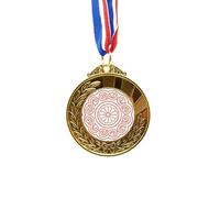 no/no China - Cinta para el primer lugar de la medalla de oro con patrón de cultura tradicional china