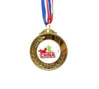 no/no China Map Red China Town Gold Award - Cinta para el primer lugar