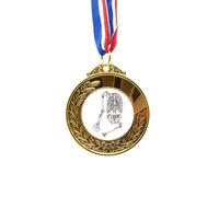 no/no Cinta de esqueleto humano para dibujar Art Deco Fashion Gold Award Medal First Place