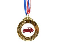 no/no Cinta geométrica de coches clásicos con contorno rojo, ganador del premio de oro