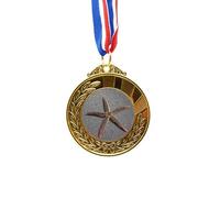 no/no Cinta gris con diseño de estrella de mar y ciencia, imagen de la naturaleza, ganador del premio de oro