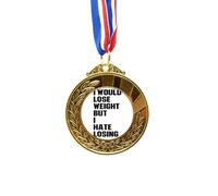 no/no Cinta para el primer lugar de la medalla del ganador del premio inglés negro para perder peso