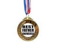 no/no Cinta para el primer lugar de la medalla del premio de oro con cita del festival del universo Best Father Dad