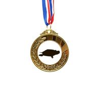 no/no Cinta para el primer lugar de la medalla ganadora del premio de oro con diseño de tortuga negra
