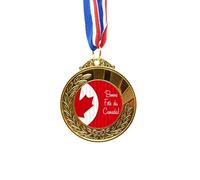 no/no Cinta para el primer lugar de la medalla ganadora del premio de oro de Canadá Maple and Good Luck to Canada
