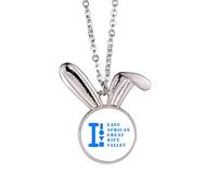 no/no Collar con colgante de conejo del Gran Valle del Rift de África oriental