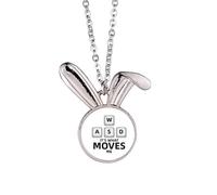 no/no Collar con colgante de conejo Power Guide Direction Game