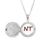 no/no Collar con medallón con símbolo de moneda de China Taiwán NT, joyería para regalo de cumpleaños