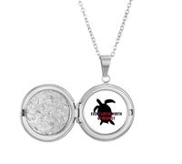 no/no Collar con medallón con texto en inglés "Every Life Is Worth Of Respect", joyería para regalo de cumpleaños