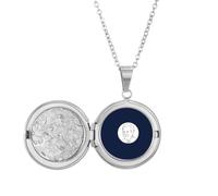 no/no Collar con medallón de bandera azul del presidente de los Estados Unidos, Joe Person, joyería para regalo de cumpleaños