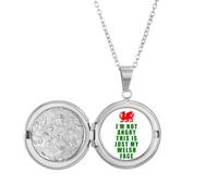 no/no Collar con medallón de cultura femocional galesa, joyería para regalo de cumpleaños