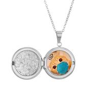 no/no Collar con medallón de gato con cabeza de gato desmayado con texto en inglés "Well Behaved Pet Well Behaved Head", regalo