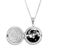 no/no Collar con medallón de la cultura Potala del Tíbet Lhasa, joyería para regalo de cumpleaños