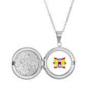 no/no Collar con medallón para profesores, con texto en inglés "Teachers Diligent Grateful Friends", regalo de cumpleaños