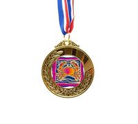 no/no Constellation Cancer Mexicon Culture Grabado Oro Premio Ganador Medalla Primer Lugar Cinta