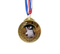no/no Criatura Antártida Lindo pingüino Ciencia Naturaleza Oro Ganador Medalla Primer Lugar Cinta