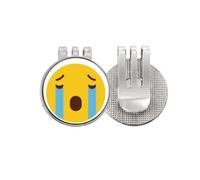 no/no Cry Cute Online Chat Fcartoon - Marcador de pelota de golf con clip magnético esmaltado