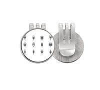 no/no Diagrama de circuito, patrón de enchufe, marcador de pelota de golf, clip magnético esmaltado