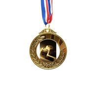 no/no Dice Gambling Points Photo Gold Award Medal First Place Ribbon