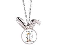 no/no Duck Doctor Clothes - Collar con colgante de conejo y estetoscopio