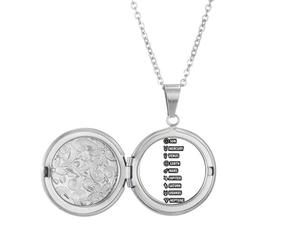 no/no Expression Star Sun System - Collar con medallón para fotos, regalo de cumpleaños