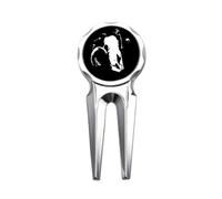 no/no Goat l Dead Hunts Art Deco Fashion Golf Divot Tool Herramienta de reparación de marcador de pelota de golf