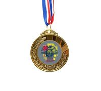 no/no Graffiti Street Lion Crown Your Highness Gold Award Medal First Place Ribbon