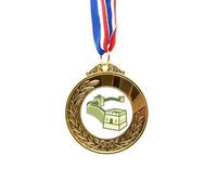 no/no Great Wall - Cinta decorativa con diseño de China Art Deco Fashion Gold Award Medal First Place