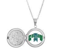 no/no Guizhou - Collar con medallón de la provincia de la ciudad, joyería para regalo de cumpleaños