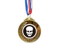 no/no Happy Halloween Hollowed l Gold Award Medal First Place Ribbon