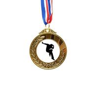 no/no Hip Pop Jumping Performance Dancer Gold Award Medal First Place Ribbon