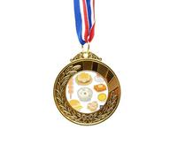 no/no Hong Kong Local Cuisine Food Gold Award Medal First Place - Cinta para ganador del premio