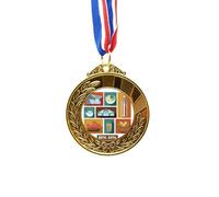 no/no Hong Kong Local Food And Place Gold Award Medal First Place - Cinta para el primer lugar
