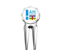 no/no I Am From Central African Republic - Herramienta de reparación de marcador de pelota de golf