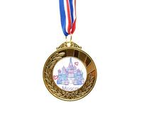 no/no I Love Moscow Basil's Cathedral Russia Gold Award Medal First Place Ribbon