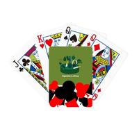 no/no Logo Cigarette Is A Drug Art Deco Fashion Symbol Poker Playing Card Classic Game