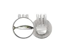 no/no Ocean Fish Activity - Marcador de pelota de golf largo negro con clip magnético esmaltado