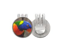 no/no Pcture M - Marcador de pelota de golf con diseño de animales y loros