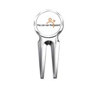 no/no Permitir hábitos de lenguaje de compromiso, herramienta de reparación de marcador de pelota de golf
