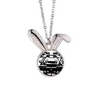 no/no Potala - Collar con colgante de conejo de ciudad prohibida de China