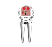 no/no Red Love Emotion Like Rose - Herramienta de reparación de pelotas de golf