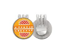 no/no Red PineFruit México Totems Ancient Civilization - Marcador de pelota de golf con clip magnético esmaltado