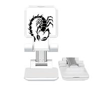 no/no Scorpion - Soporte ajustable para teléfono celular, plegable, para rizar insectos naturales