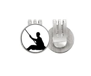 no/no Shaolin Stick - Marcador de pelota de golf con clip para gorra, esmalte magnético