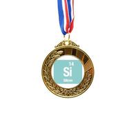 no/no Si Silicon Checal Element Science Gold Award - Cinta para el primer lugar