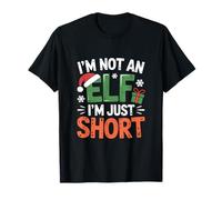 No, no soy un elfo, solo soy corto Navidad Camiseta