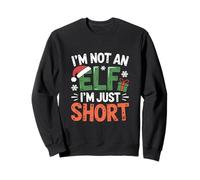 No, no soy un elfo, solo soy corto Navidad Sudadera