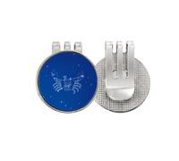 no/no Star Universe Cancer Constellation - Marcador de pelota de golf con clip magnético esmaltado